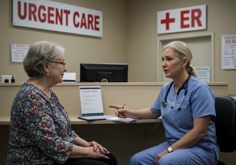 When to Visit Urgent Care vs. the Emergency Room in Willowbrook, IL 9 When to Visit Urgent Care vs. the Emergency Room in Willowbrook, IL freepik candid i with natural textures and highly realisti 25664