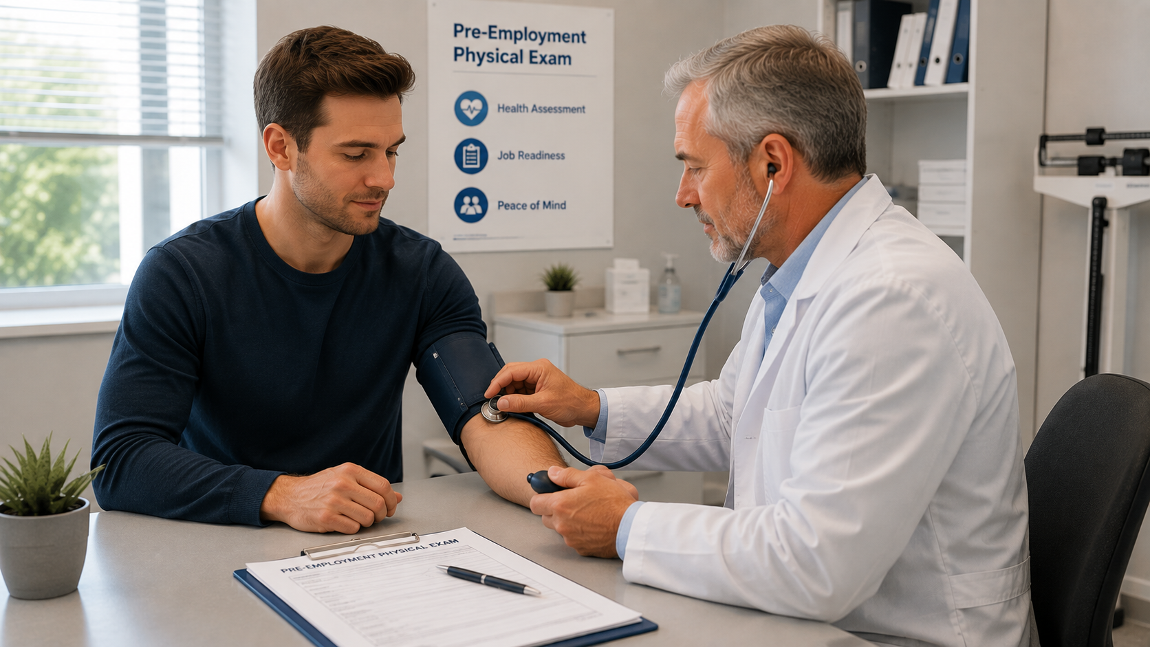 pre employment physical exam
